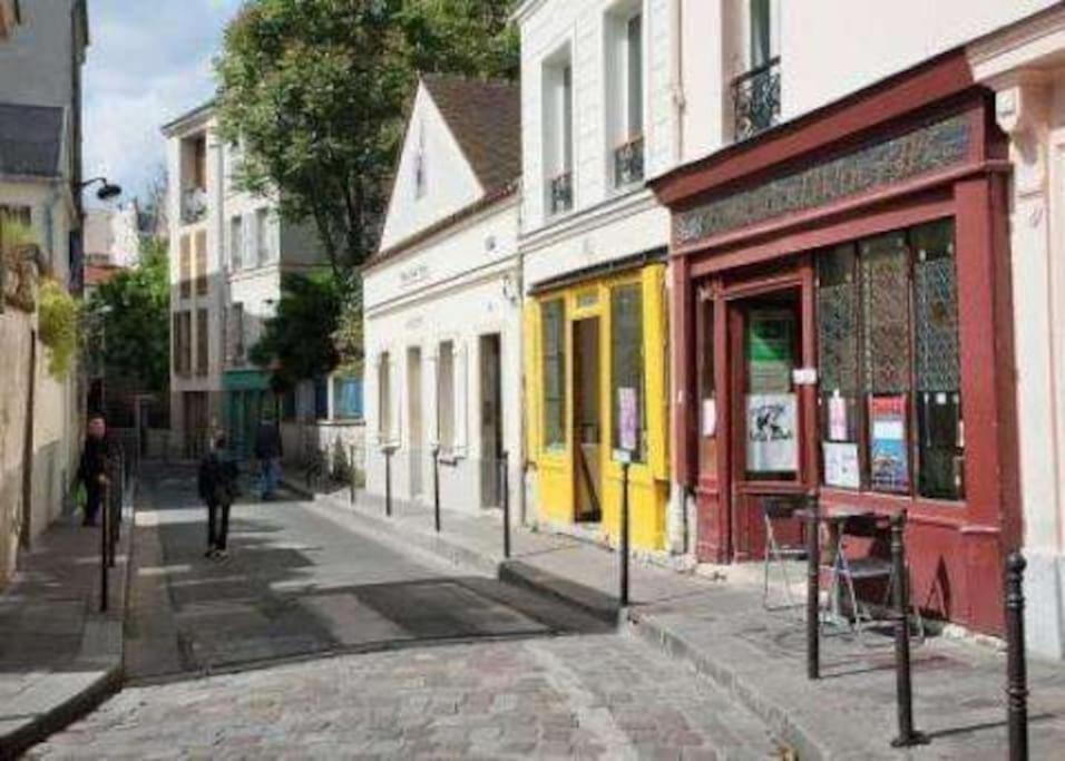 Studio Lumineux, Refait A Neuf, Metro Jourdain Paris Eksteriør bilde